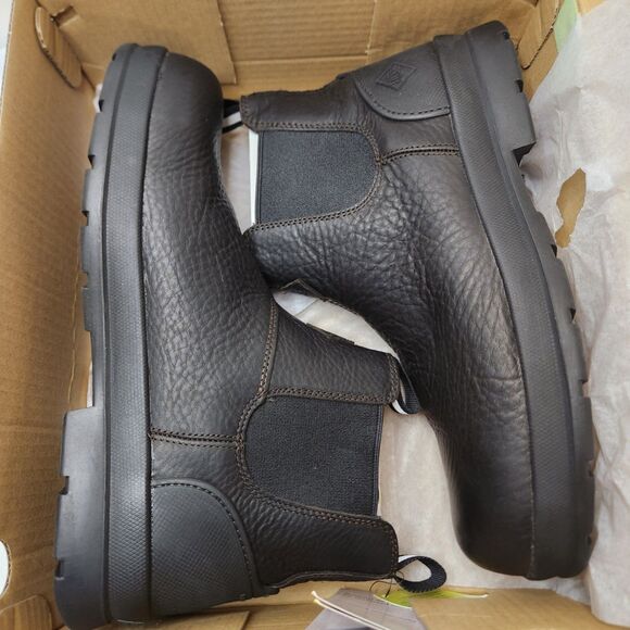 Muck Boot Chelsea – Men’s Size 13, Composite Toe, Brown Work Boots - Picture 2 of 12